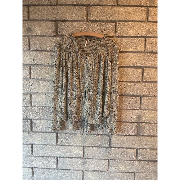 Free People Blouse Sz M - Picture 2 of 9